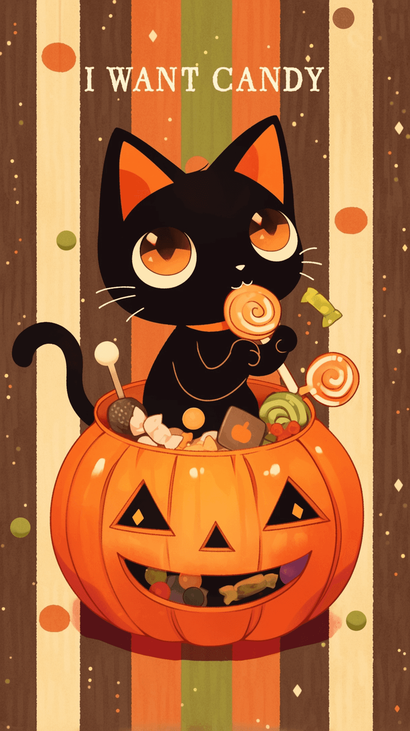 Halloween Pumpkin 232 original repeating artwork