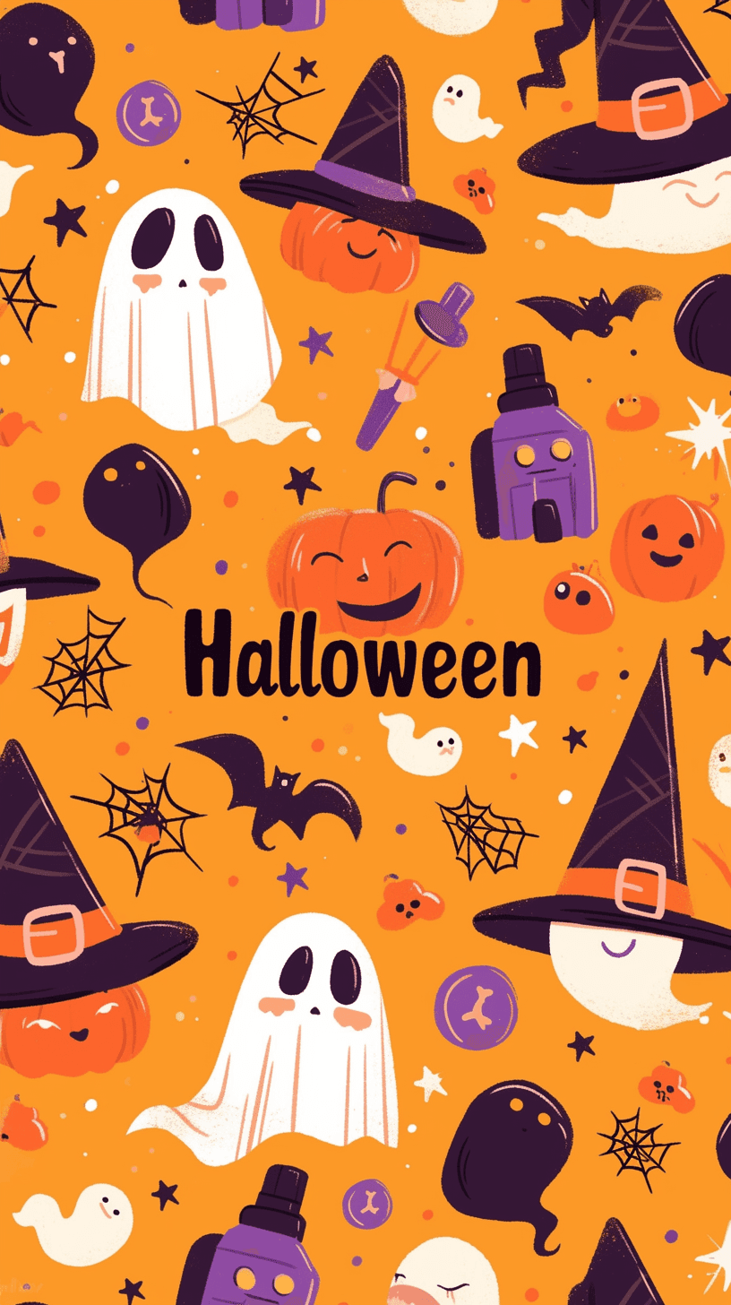 Halloween Pumpkin 275 original repeating artwork