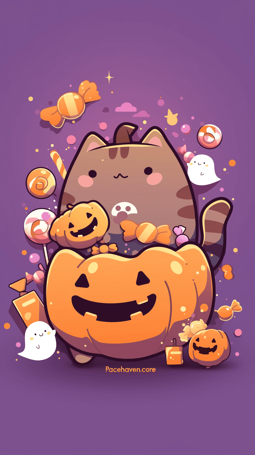Halloween Ghost 1162 original repeating artwork