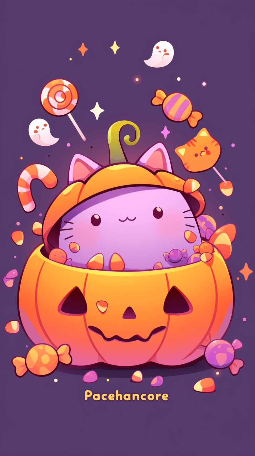 Halloween Ghost 1149 original repeating artwork