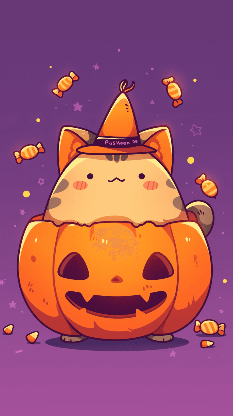 Halloween Ghost 1099 original repeating artwork