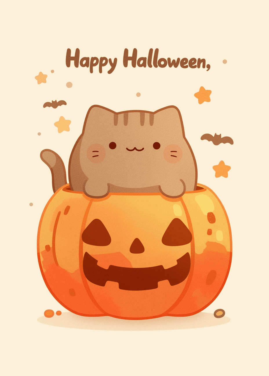 Halloween Ghost 775 original repeating artwork