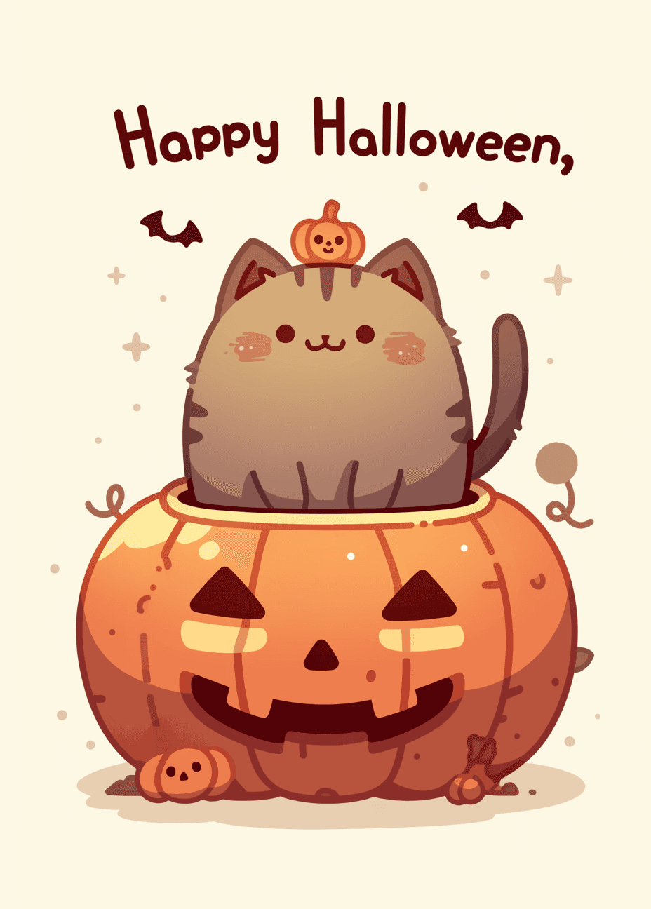 Halloween Ghost 635 original repeating artwork