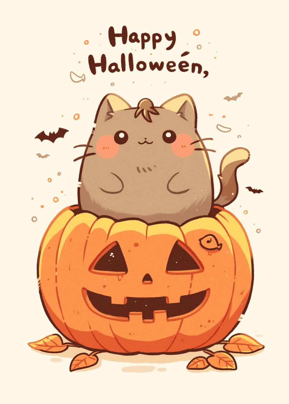 Halloween Ghost 947 original repeating artwork