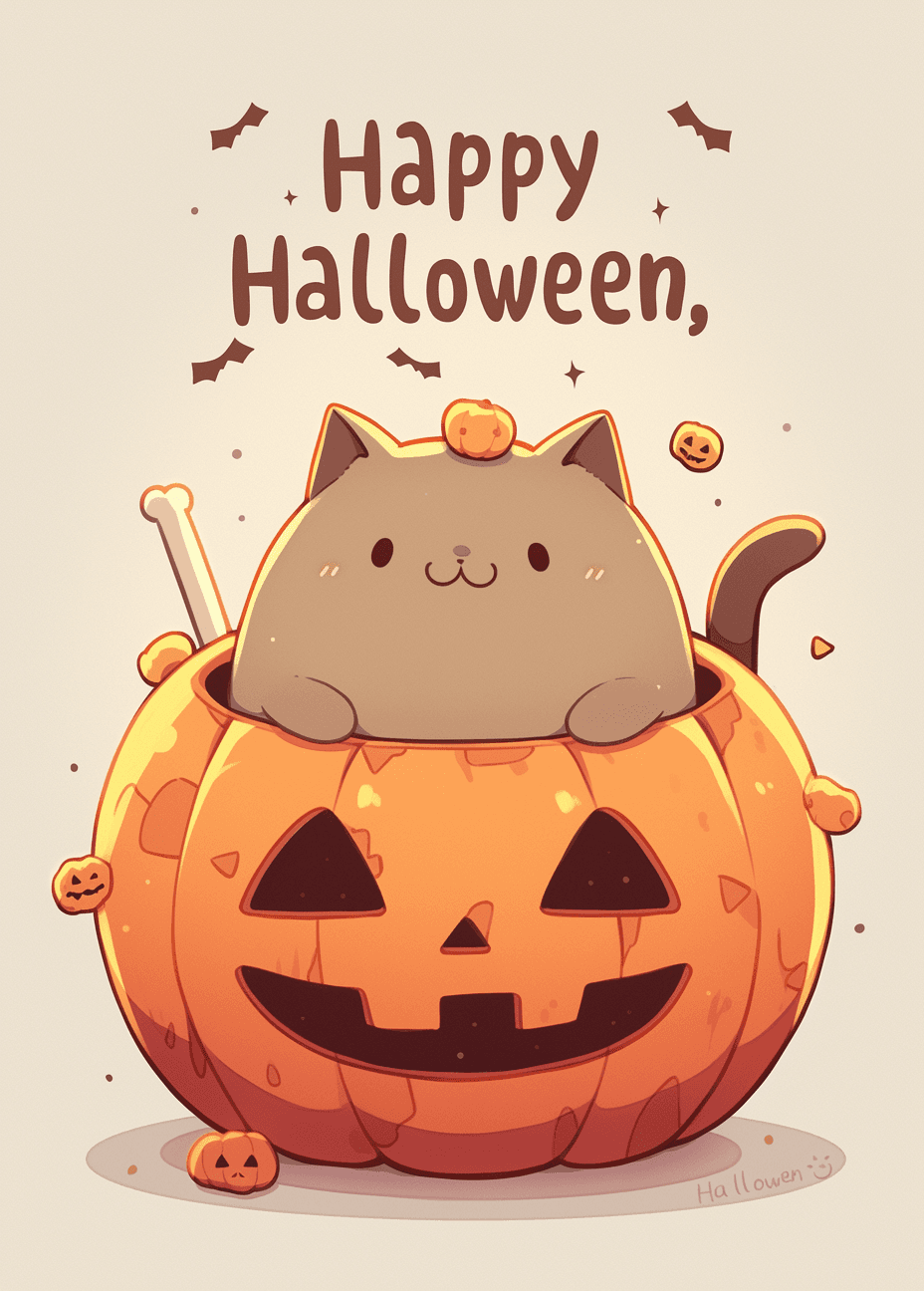 Halloween Ghost 755 original repeating artwork