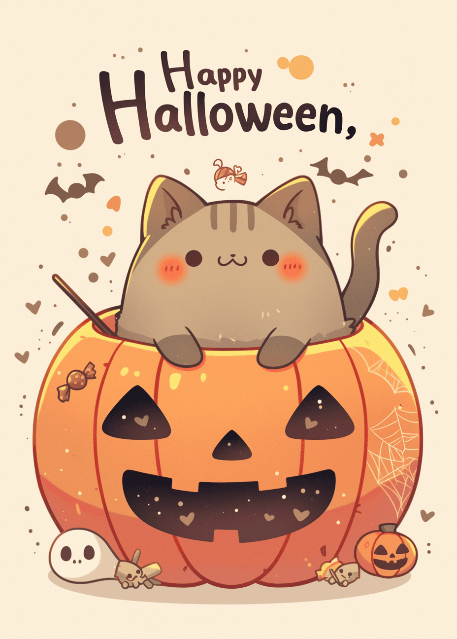 Halloween Ghost 1144 original repeating artwork