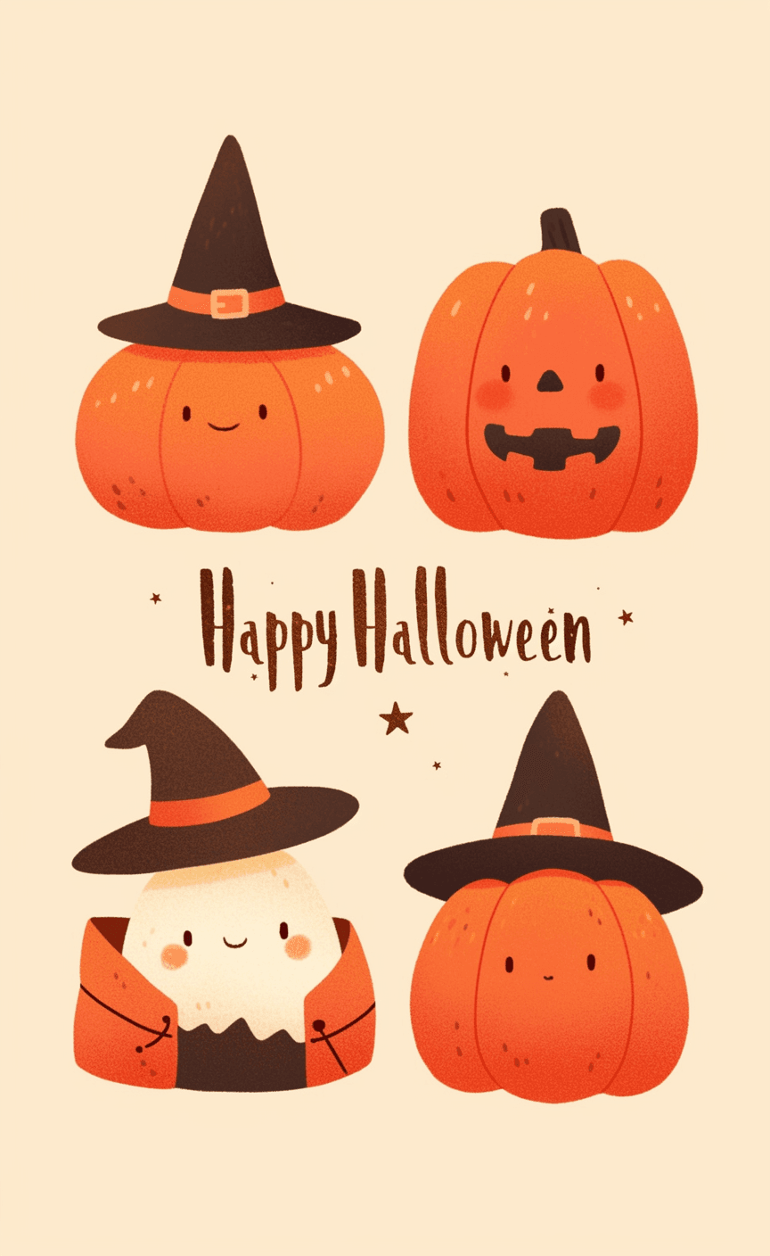Halloween Ghost 1096 original repeating artwork