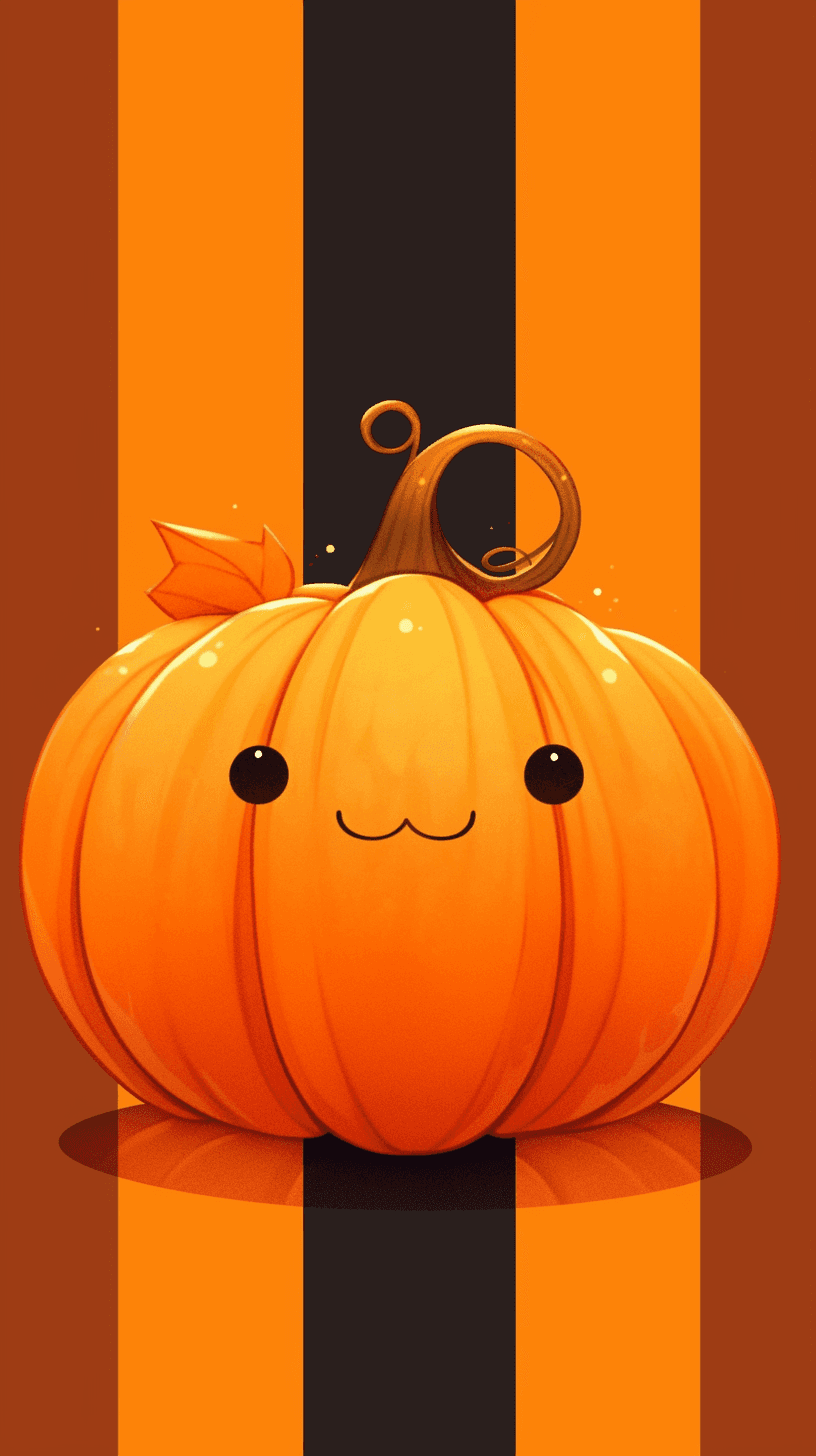 Halloween Pumpkin 058 original repeating artwork