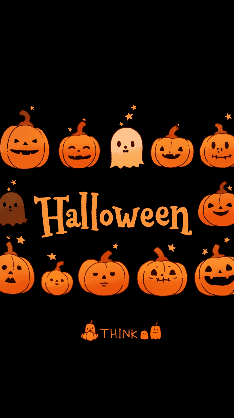 Halloween Pumpkin Blast original repeating artwork
