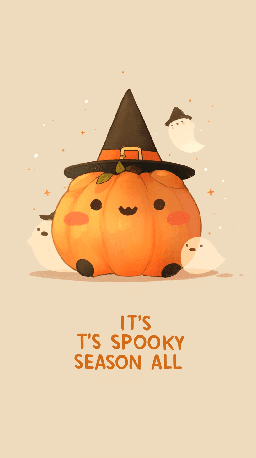 Halloween Pumpkin 239 original repeating artwork