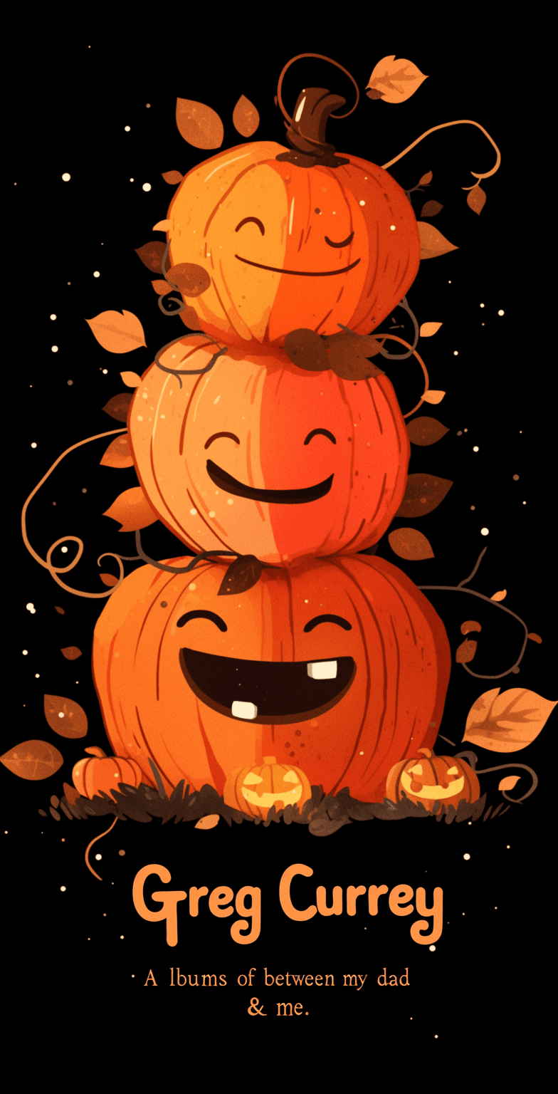 Halloween Pumpkin 036 original repeating artwork