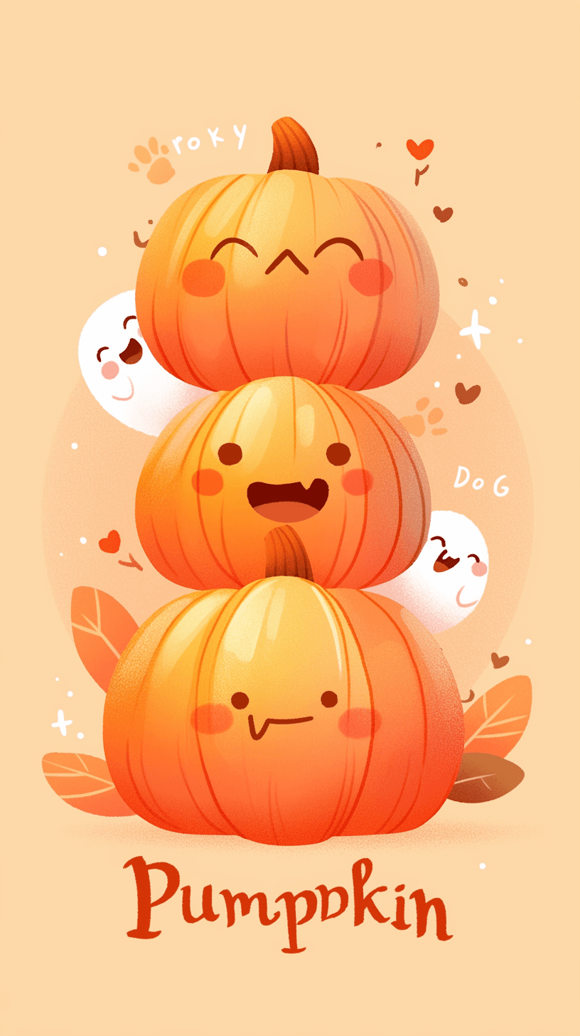 Halloween Pumpkin 100 original repeating artwork