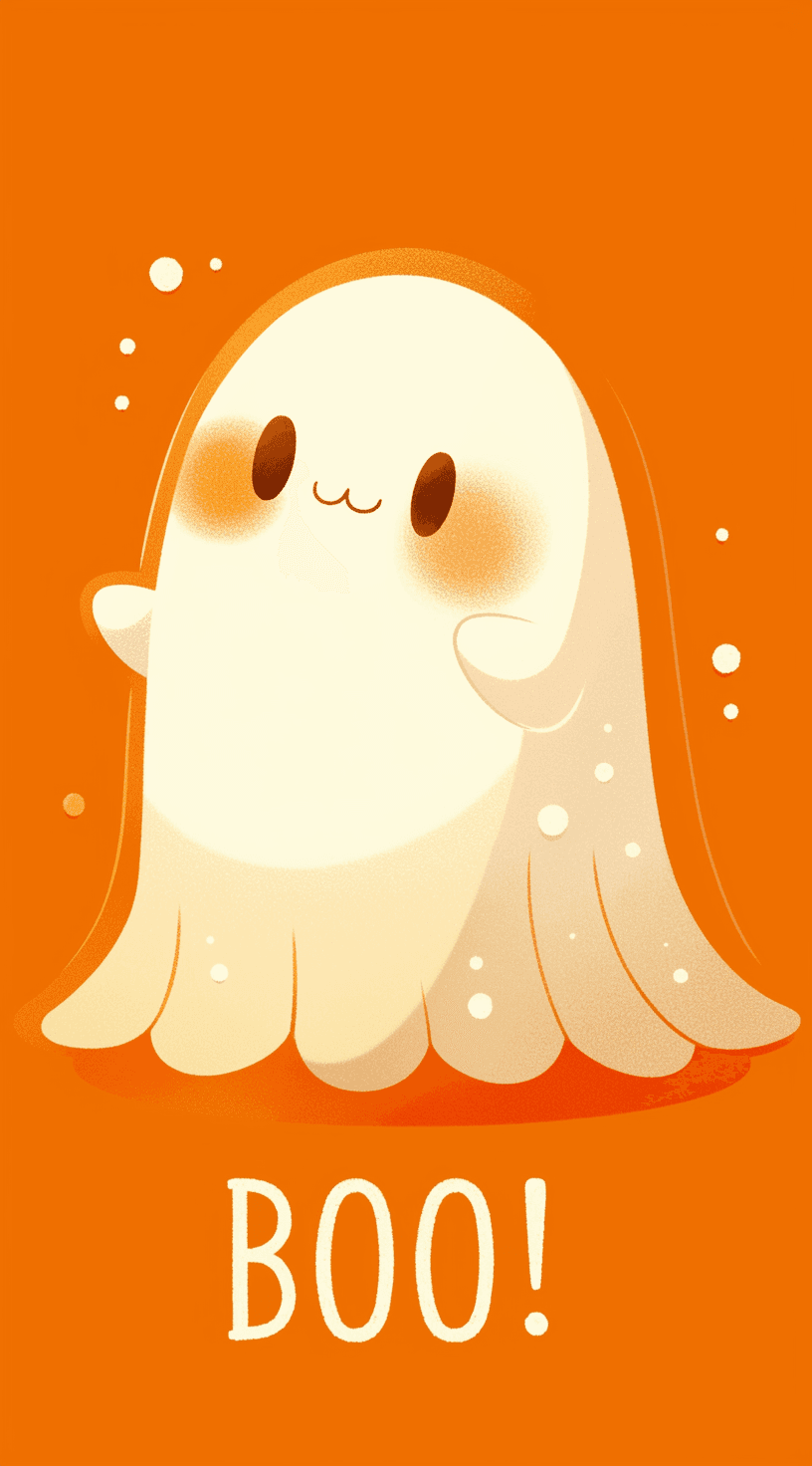 Halloween Ghost 378 original repeating artwork