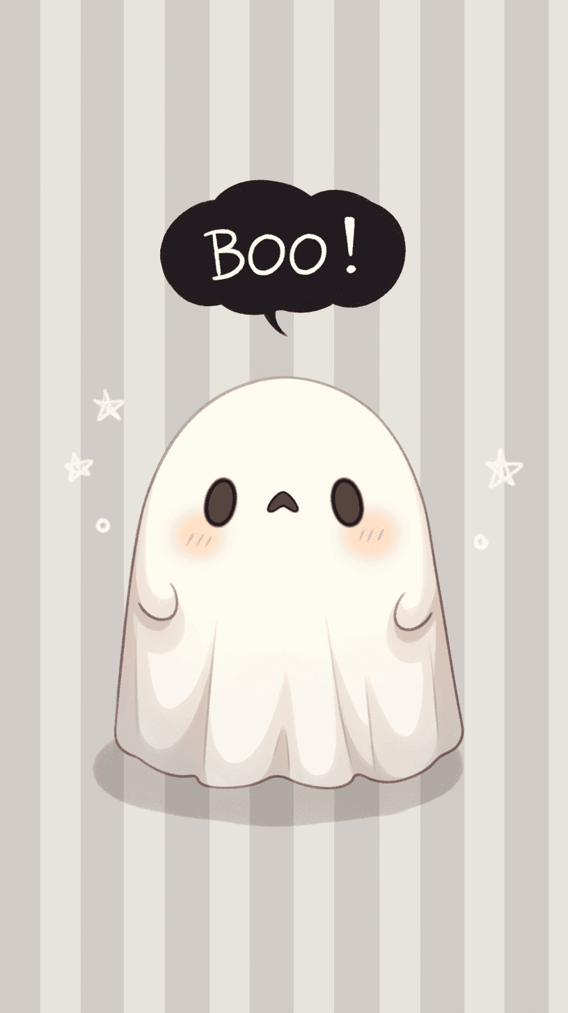 Halloween Ghost 556 original repeating artwork