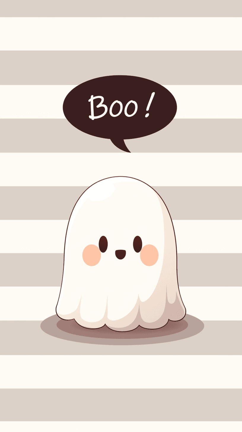 Halloween Ghost 152 original repeating artwork