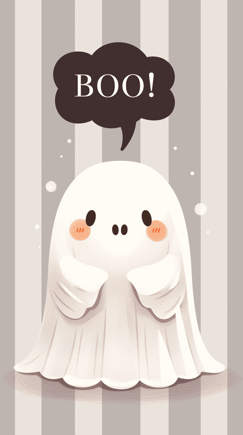 Halloween Ghost 580 original repeating artwork