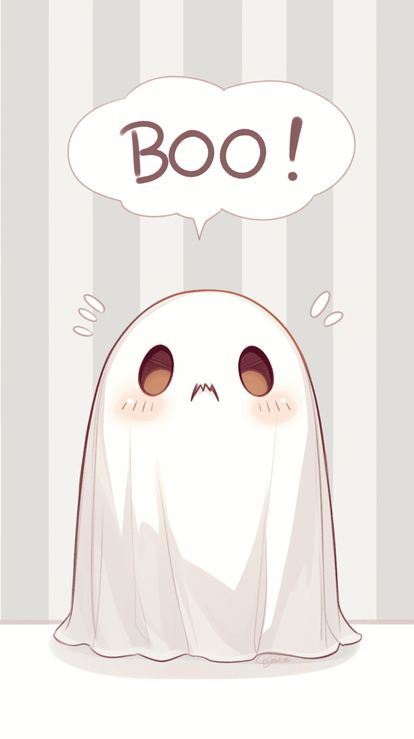 Halloween Ghost 881 original repeating artwork