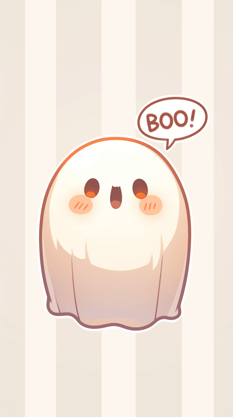 Halloween Ghost 1625 original repeating artwork