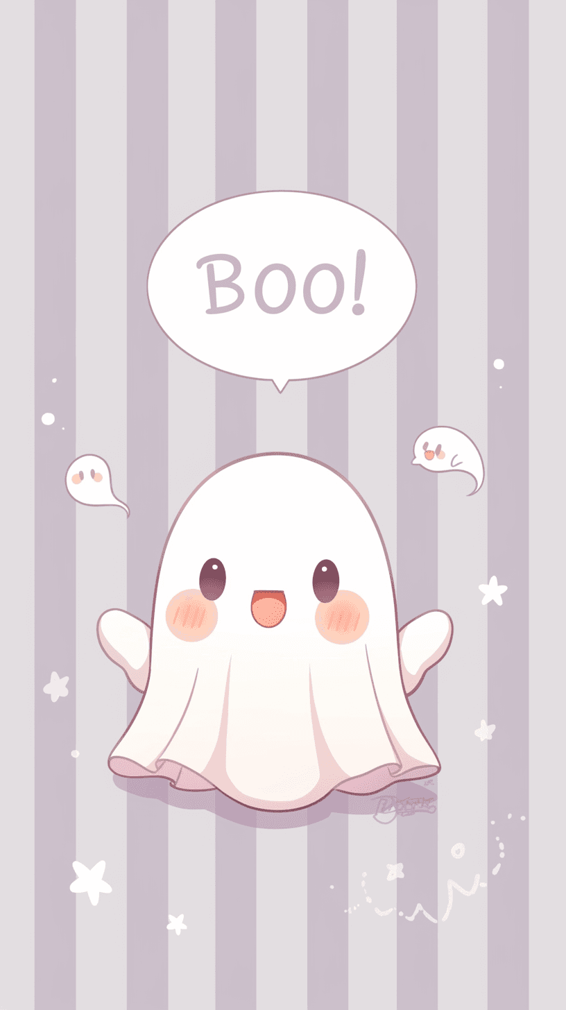 Halloween Ghost 326 original repeating artwork
