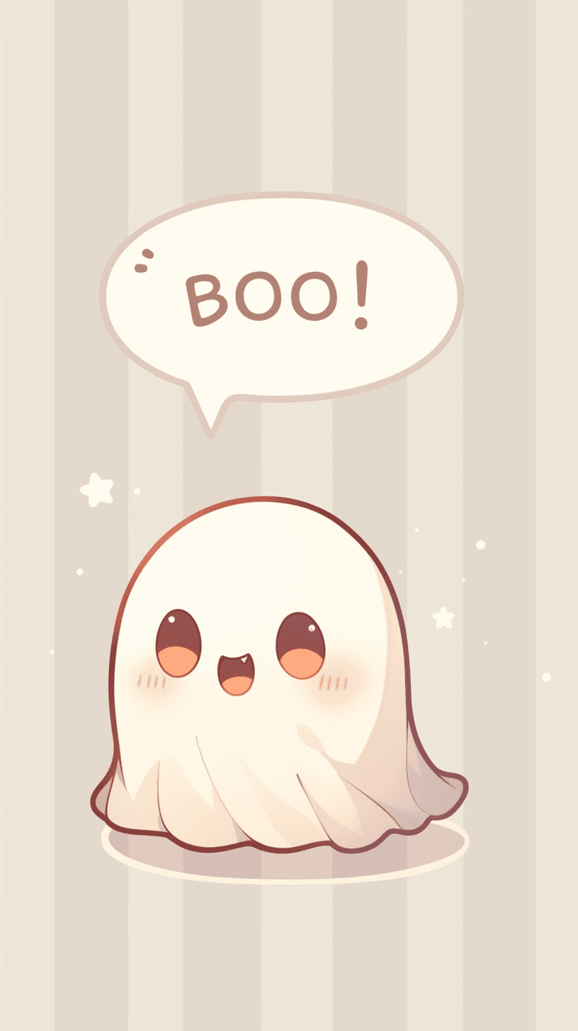 Halloween Ghost 1611 original repeating artwork