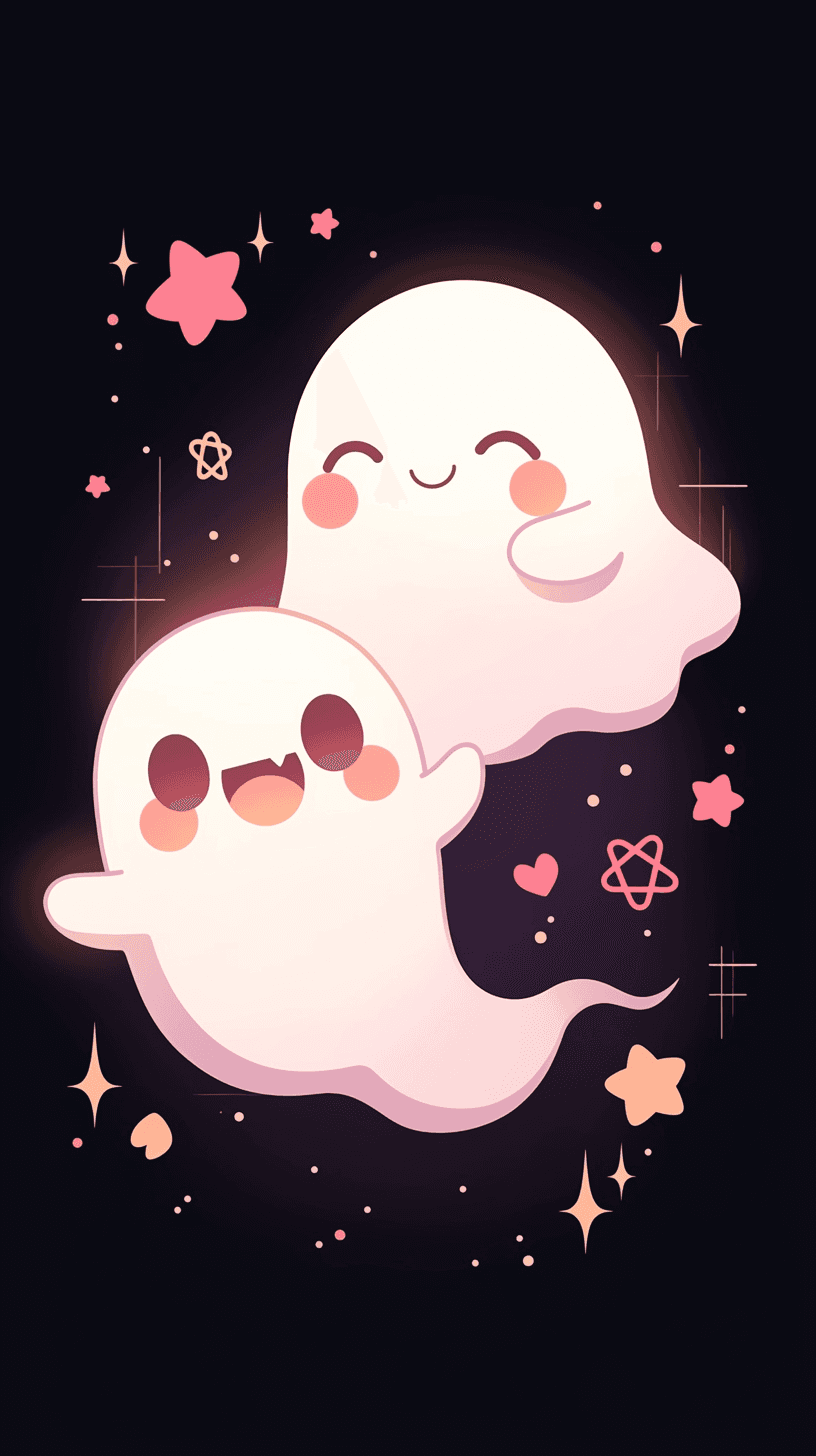 Halloween Ghost 1624 original repeating artwork