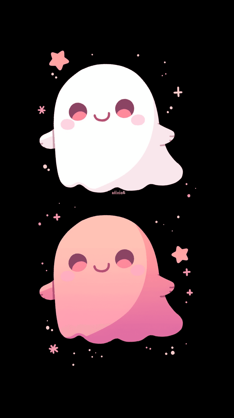 Halloween Ghost 539 original repeating artwork