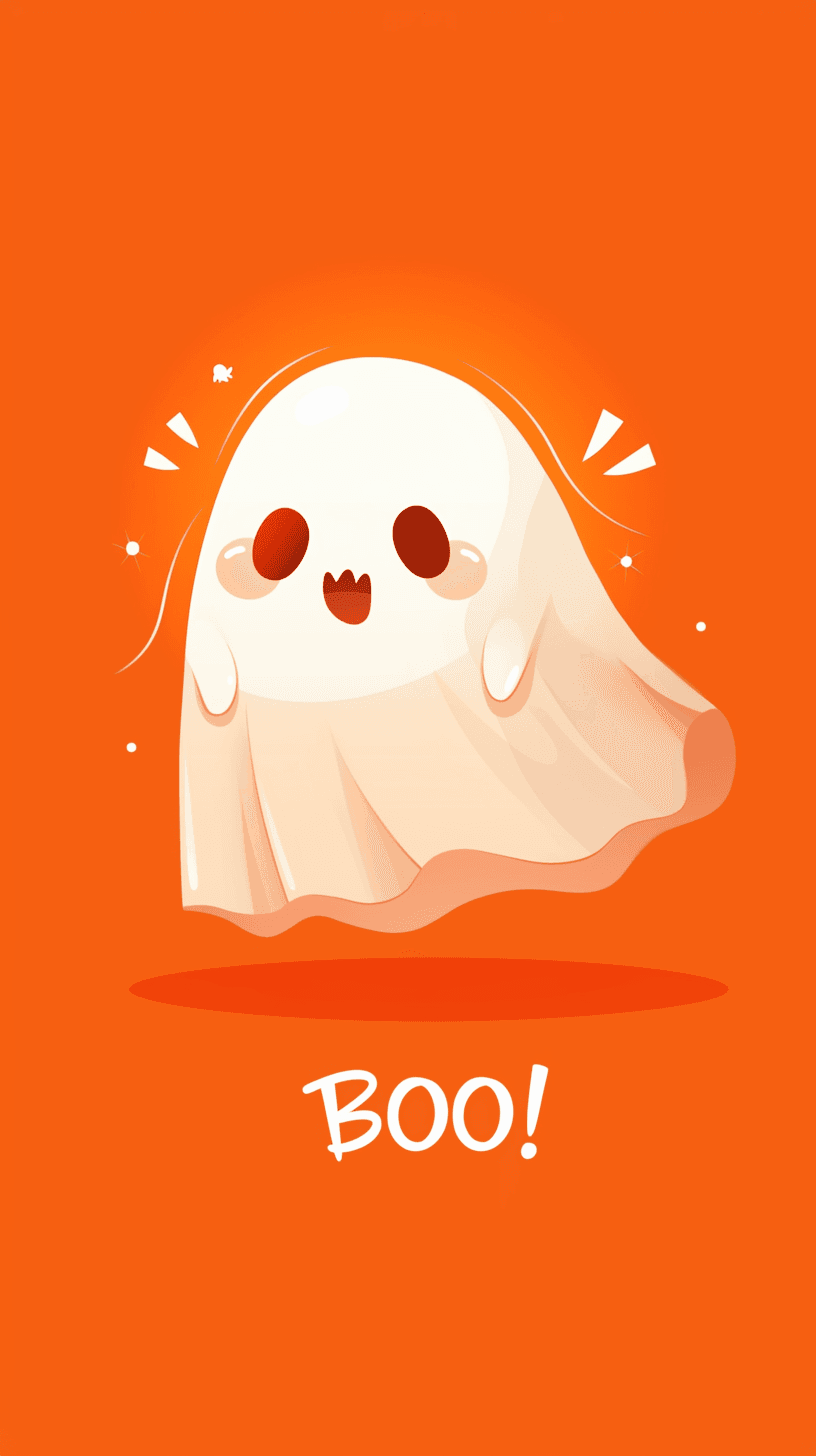 Halloween Ghost 1252 original repeating artwork