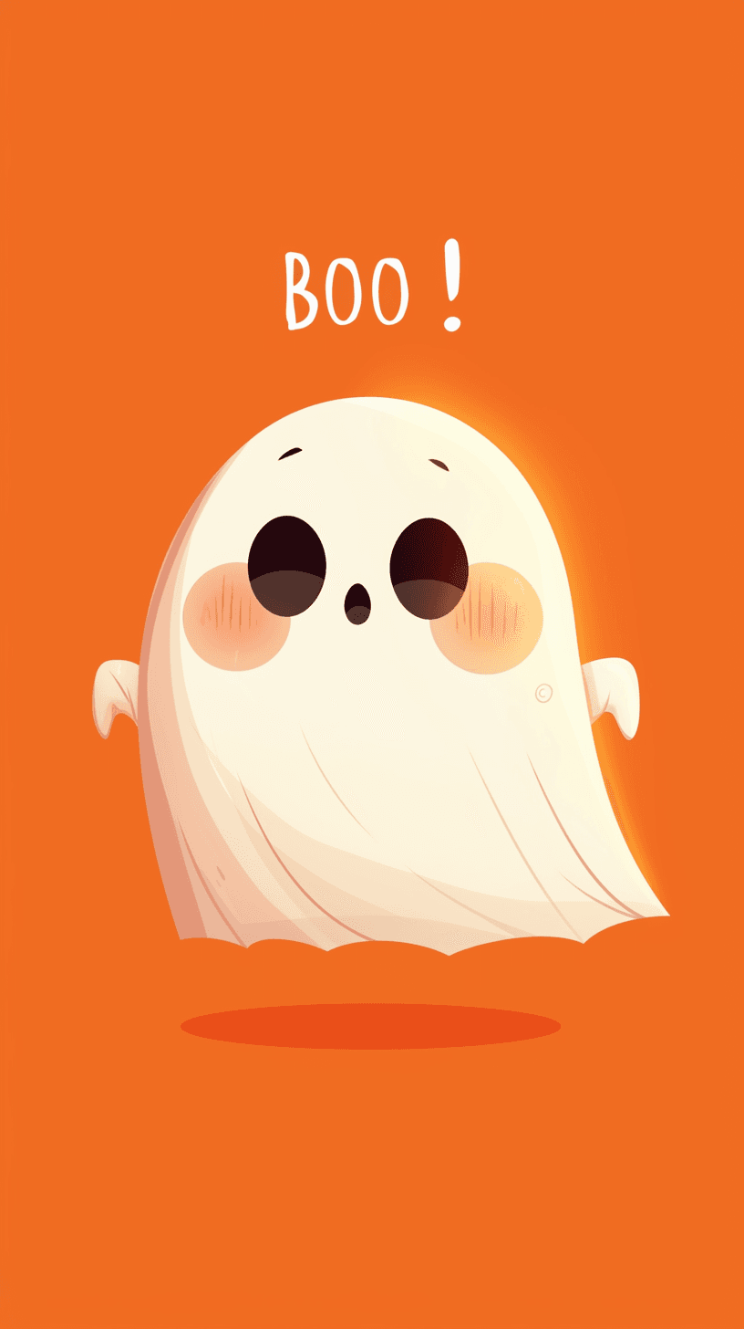 Halloween Ghost 773 original repeating artwork