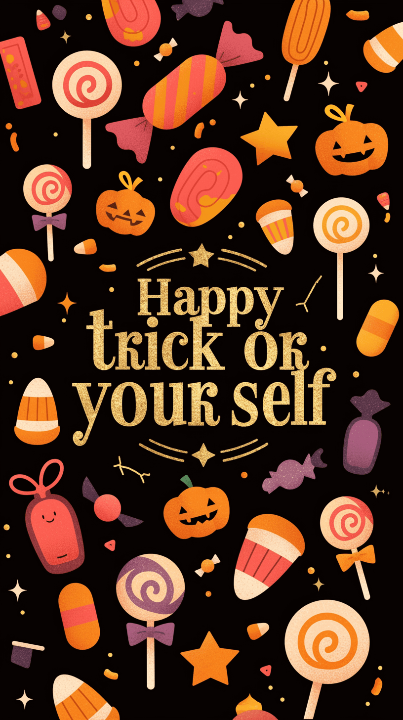 Halloween Pumpkin 365 original repeating artwork