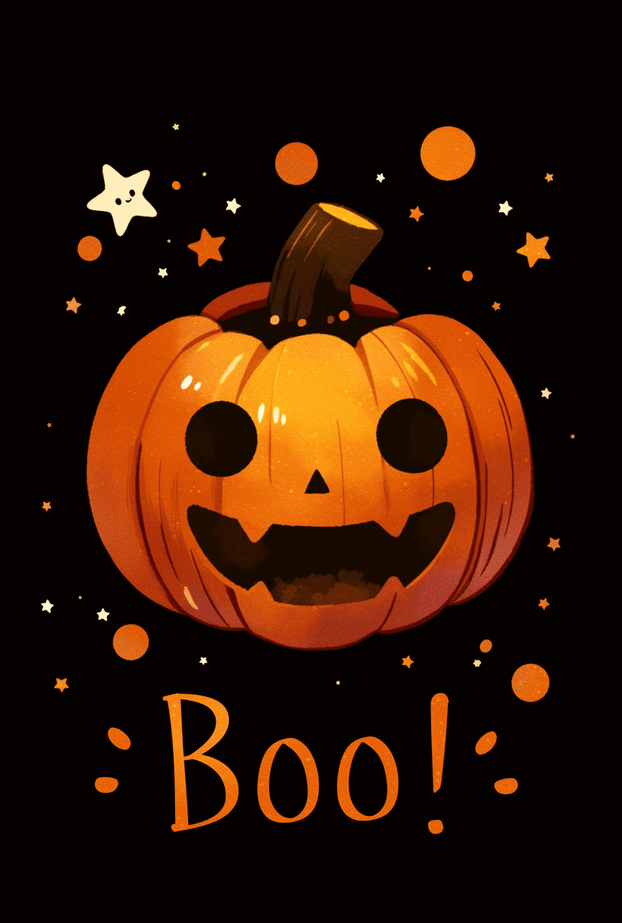 Halloween Pumpkin 274 original repeating artwork