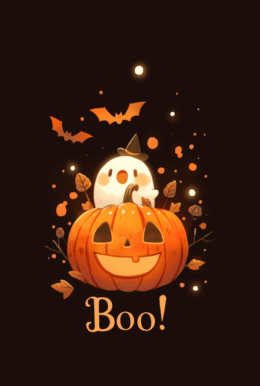 Halloween Pumpkin 273 original repeating artwork