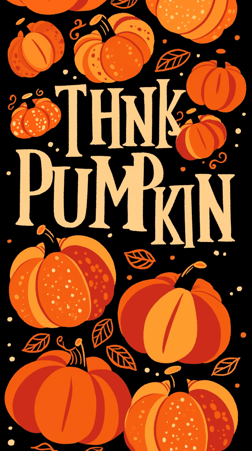Halloween Pumpkin 412 original repeating artwork
