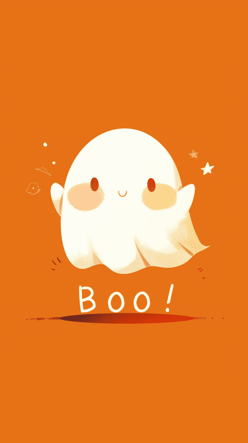 Halloween Ghost 1622 original repeating artwork