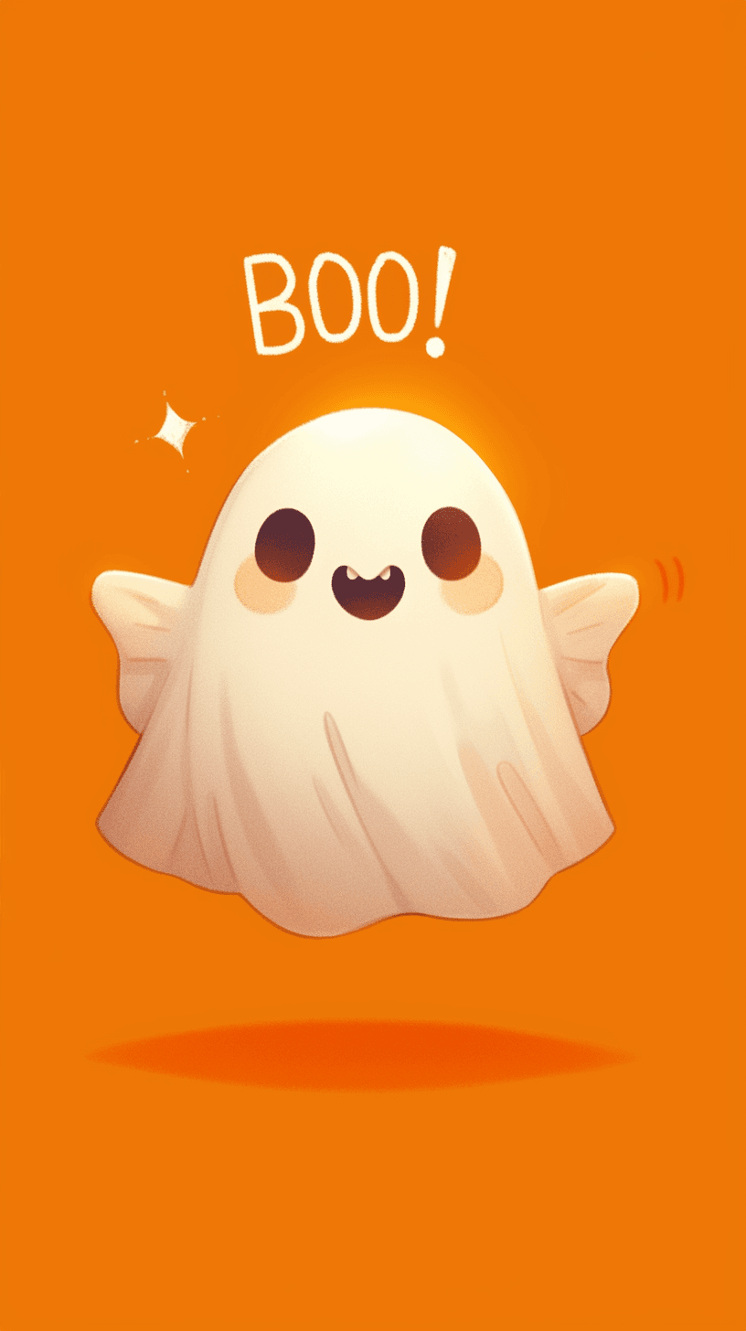Halloween Ghost 1003 original repeating artwork