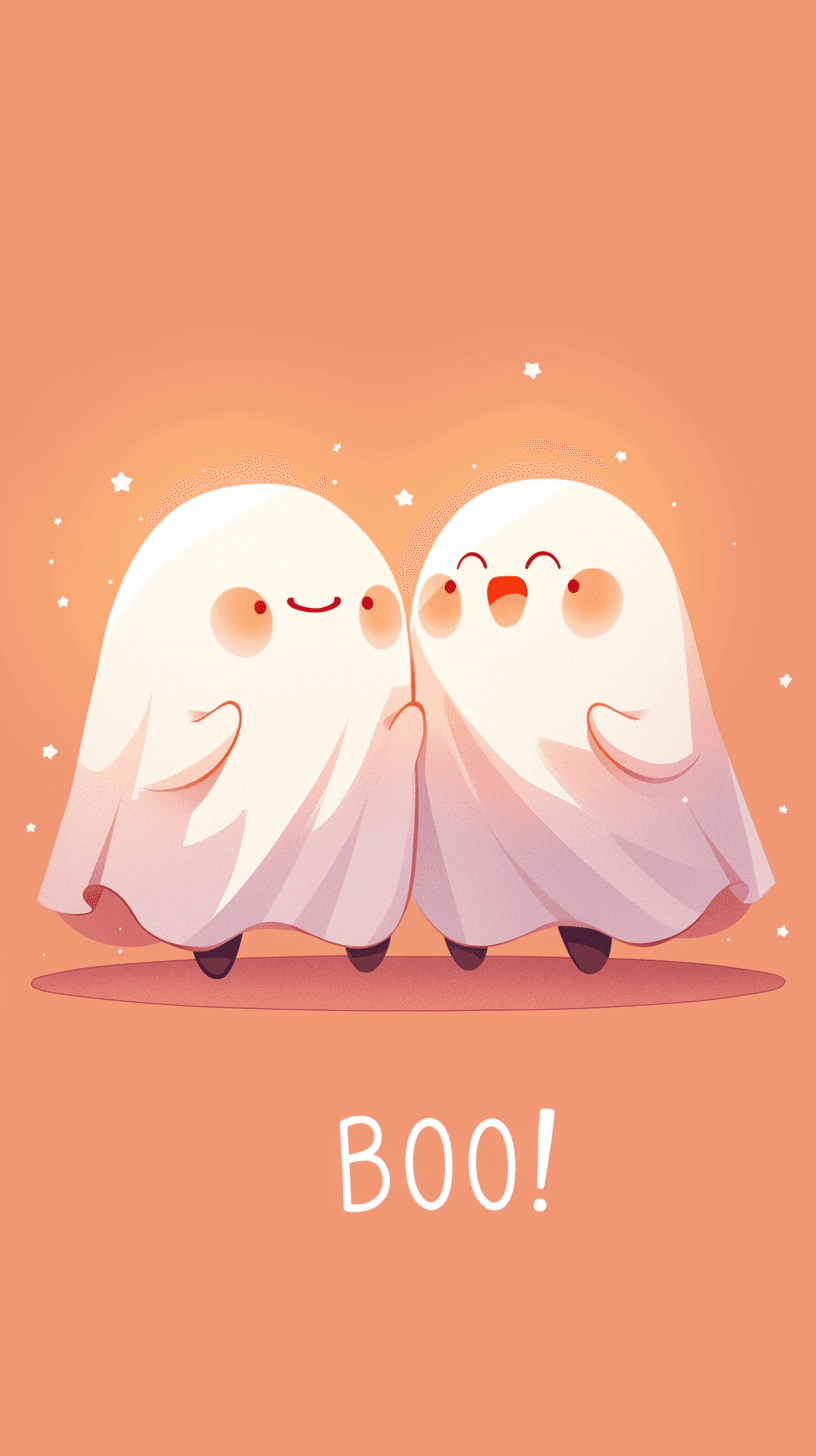Halloween Ghost 1593 original repeating artwork