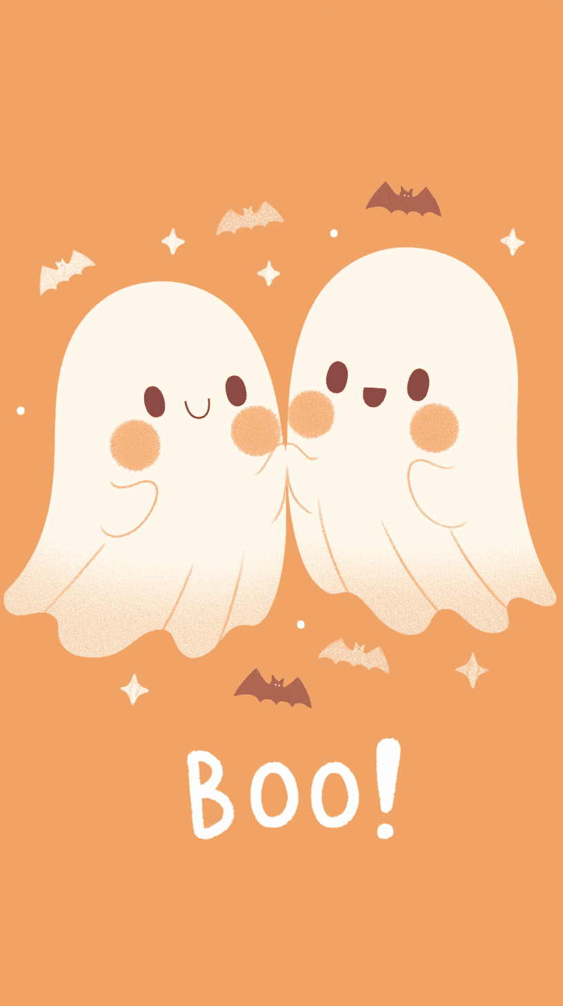 Halloween Ghost 104 original repeating artwork