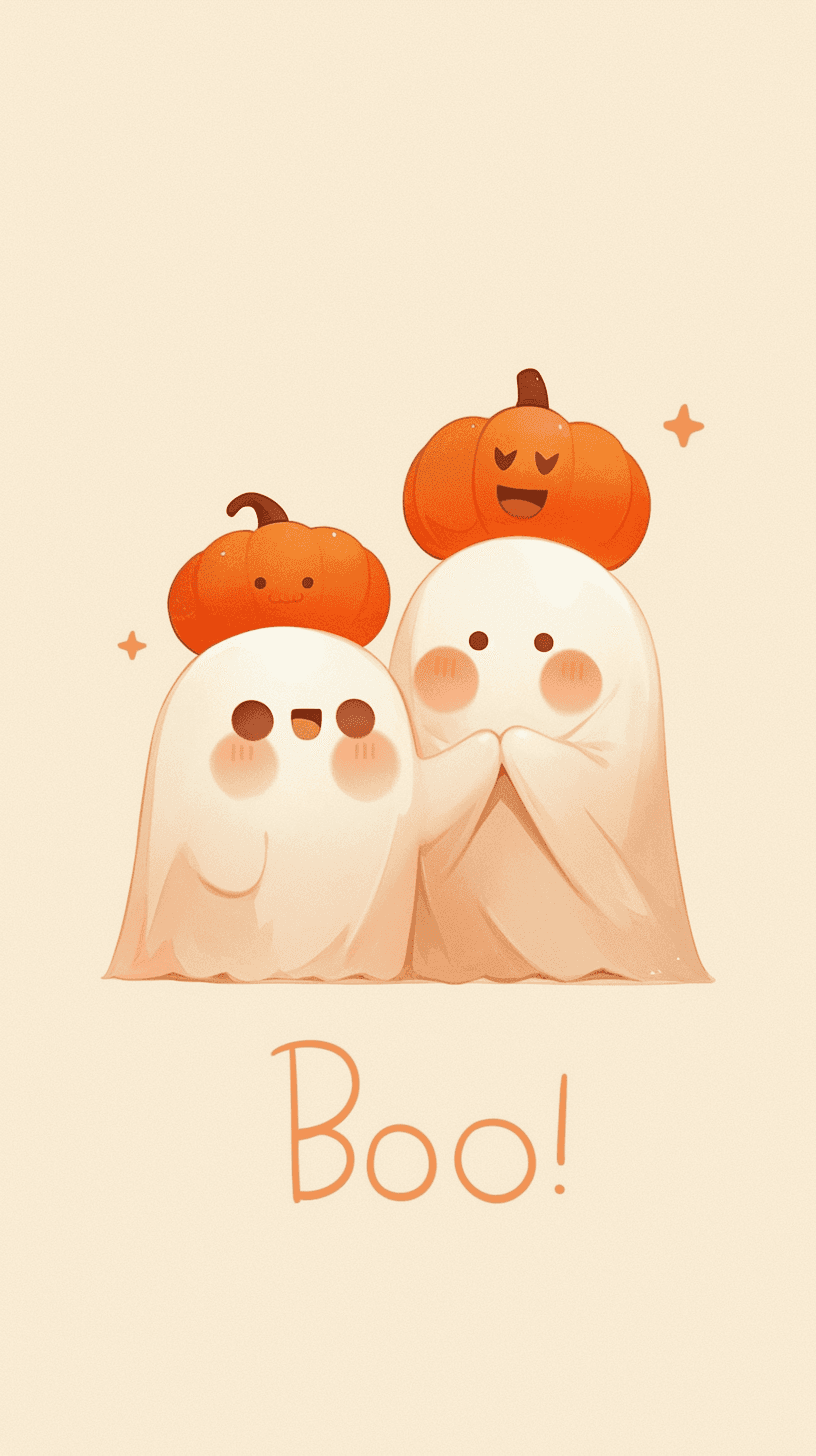 Halloween Ghost 415 original repeating artwork