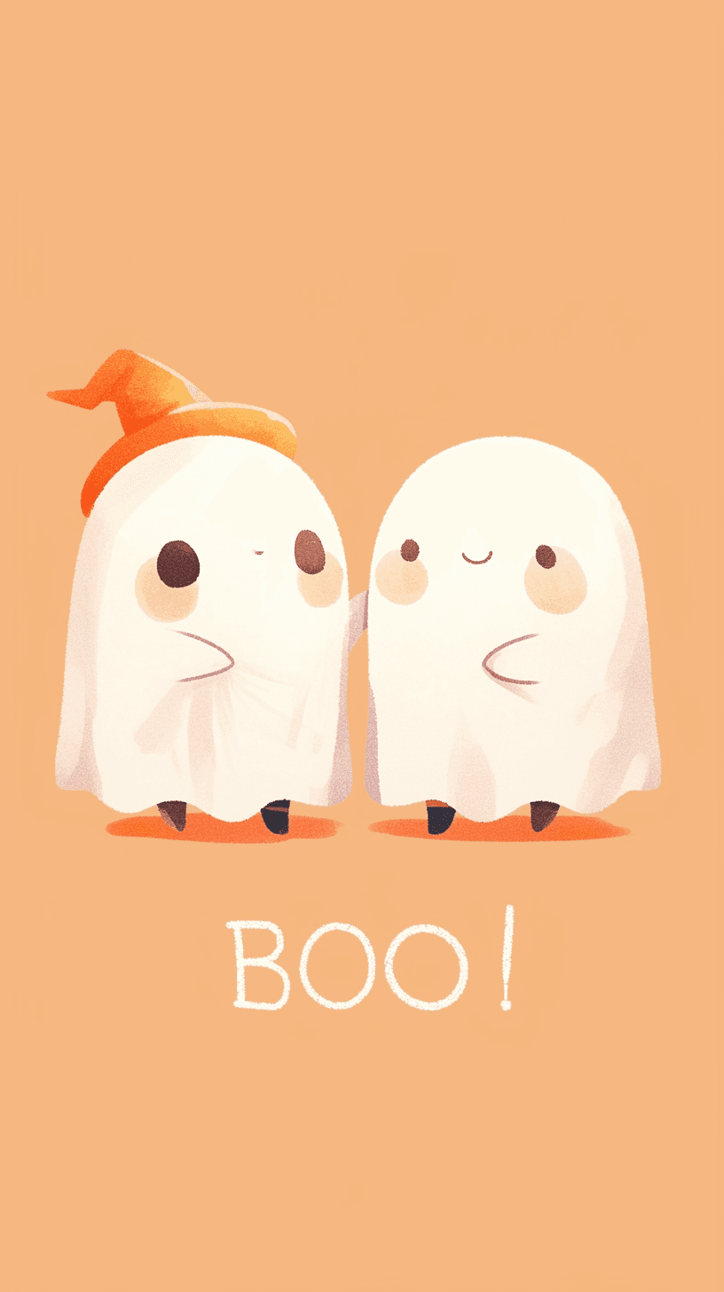 Halloween Ghost 033 original repeating artwork