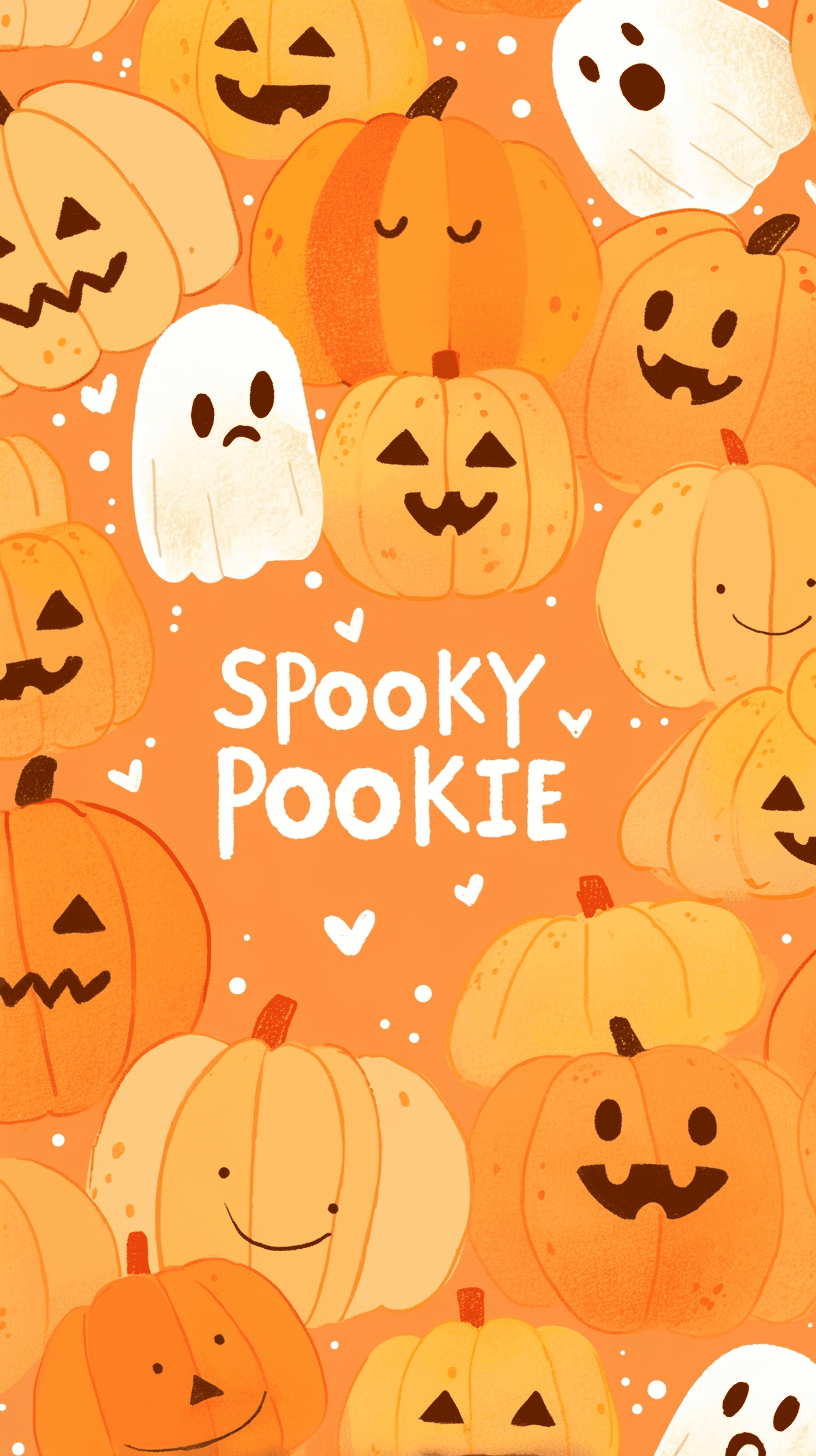 Halloween Ghost 1093 original repeating artwork