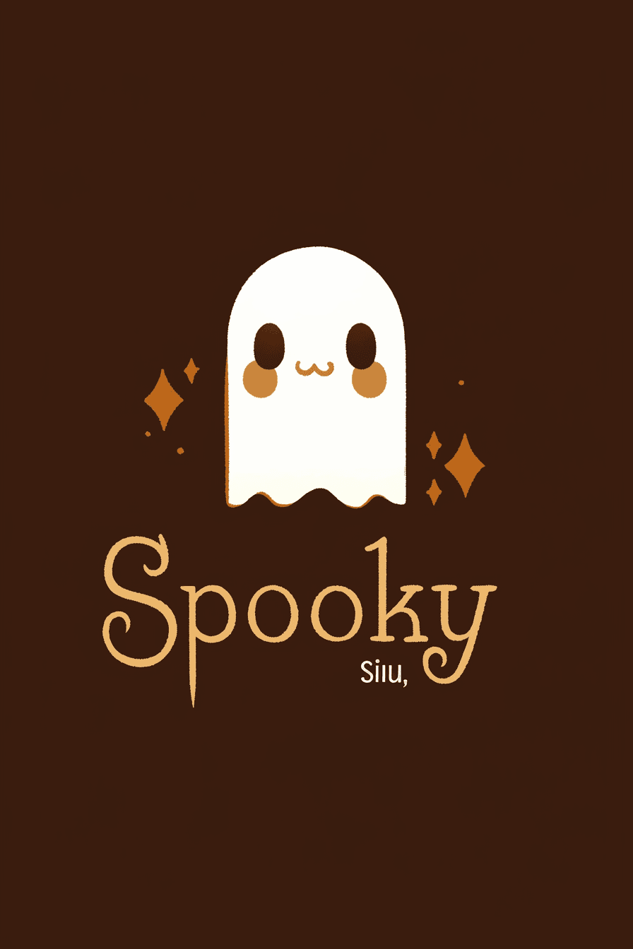 Halloween Ghost 553 original repeating artwork