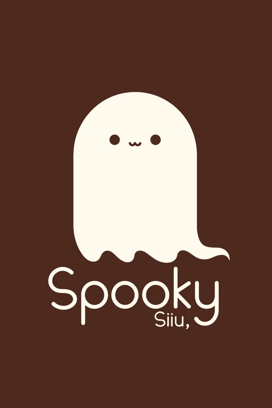 Halloween Ghost 1654 original repeating artwork