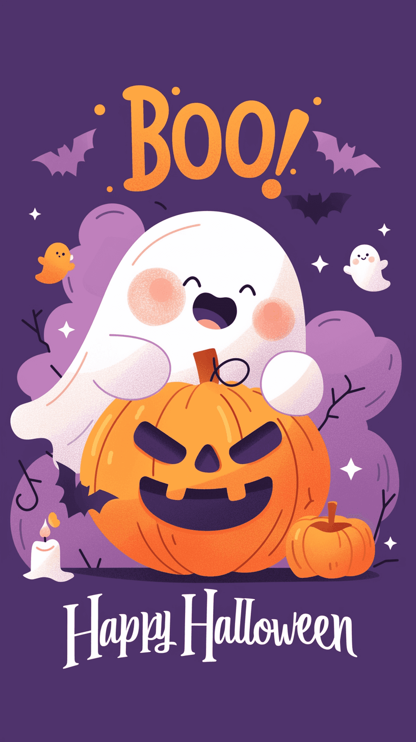 Halloween Ghost 880 original repeating artwork