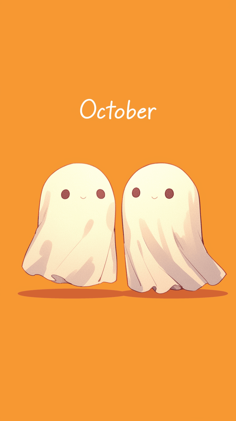 Halloween Ghost 231 original repeating artwork