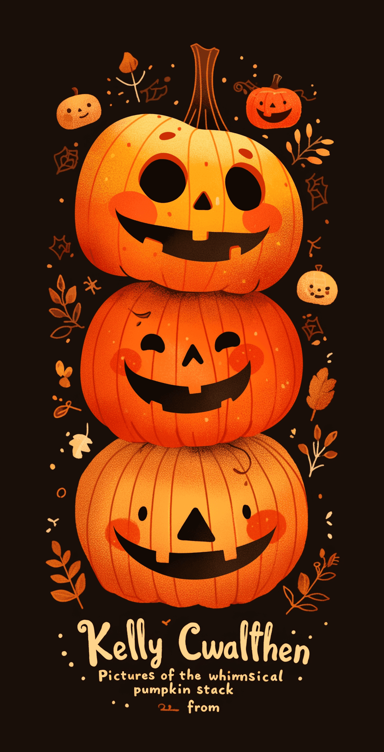 Halloween Pumpkin 179 original repeating artwork