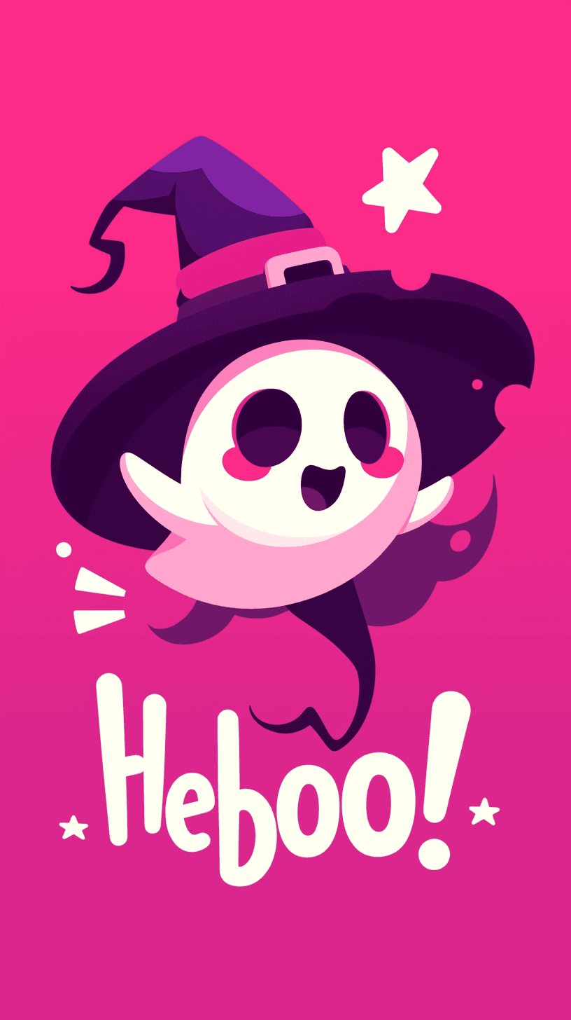 Halloween Ghost 102 original repeating artwork