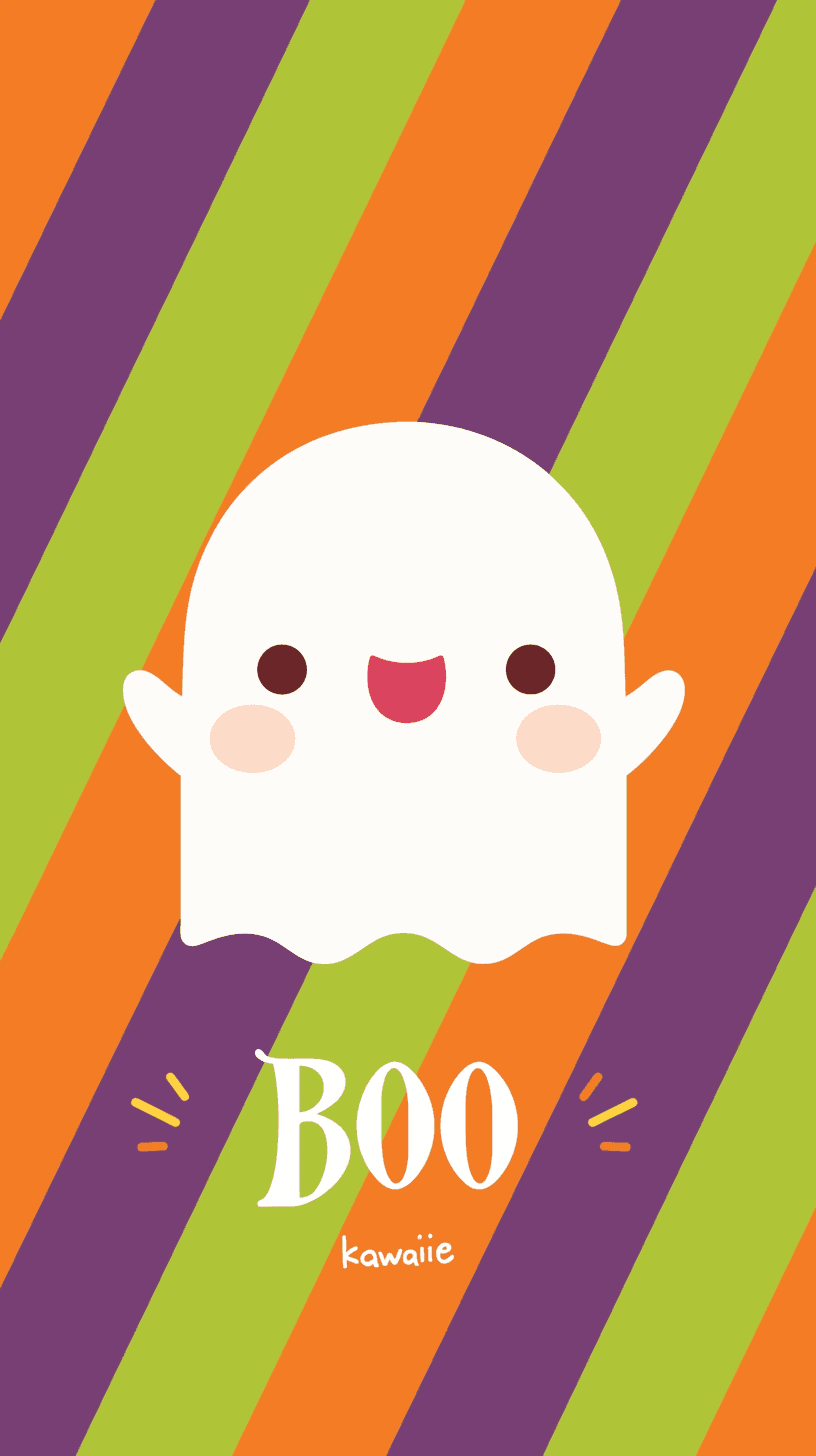 Halloween Ghost 1001 original repeating artwork
