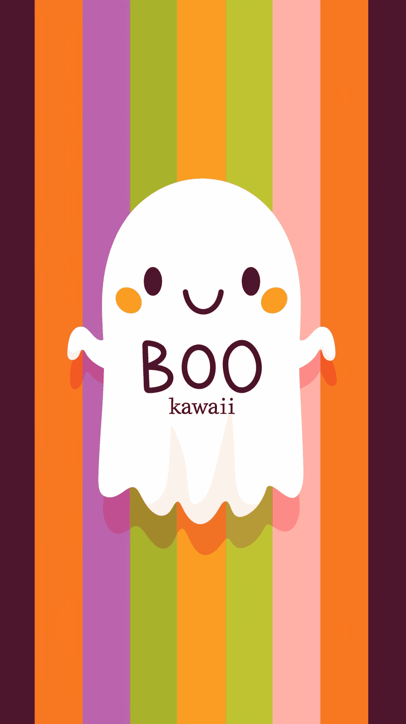 Halloween Ghost 656 original repeating artwork