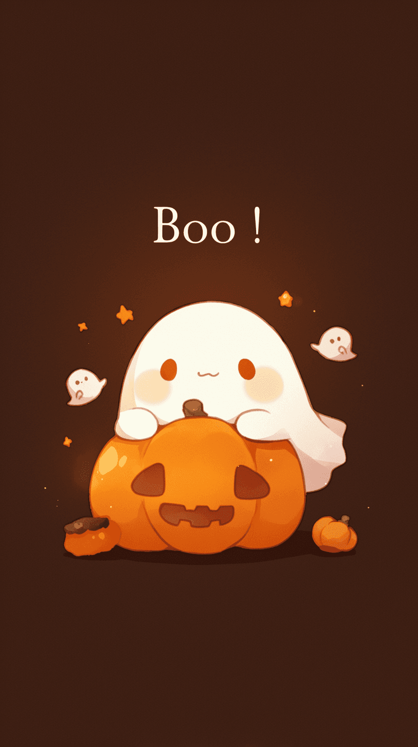 Halloween Ghost 592 original repeating artwork