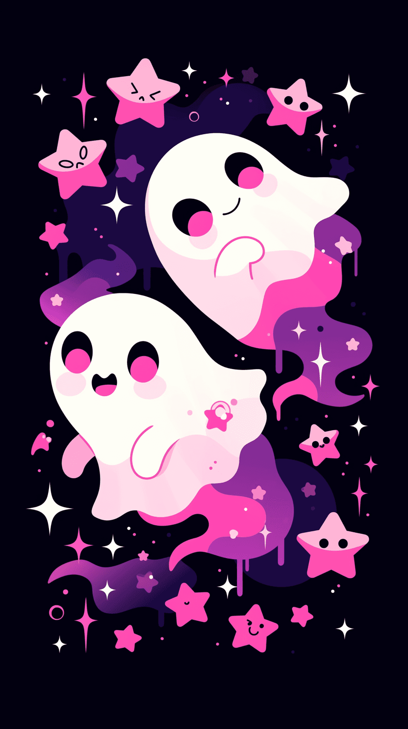 Halloween Ghost 847 original repeating artwork