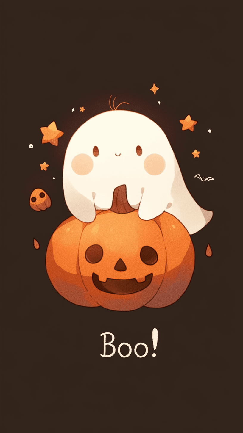 Halloween Ghost 230 original repeating artwork